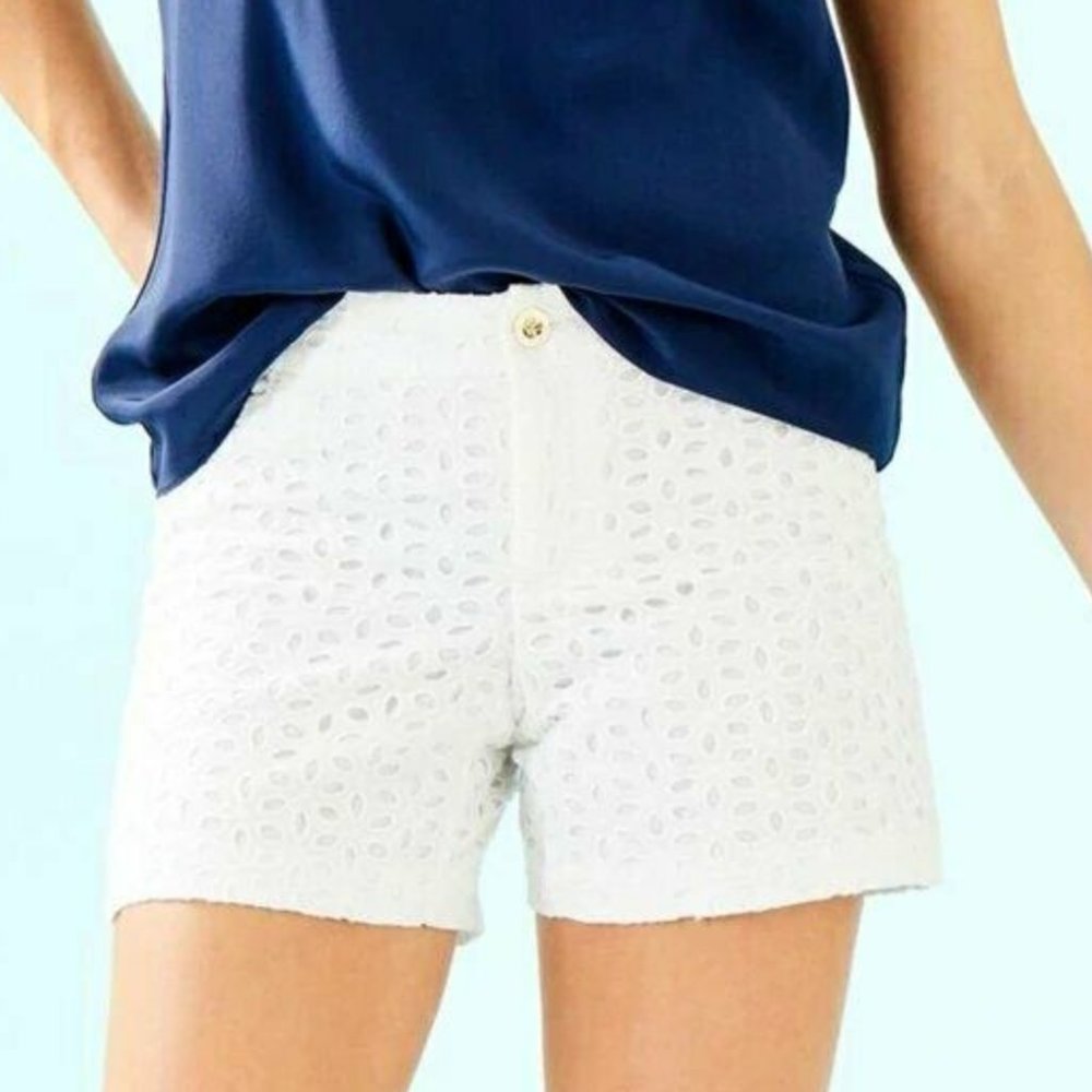 Lilly Pulitzer Kelly Eyelet Shorts
